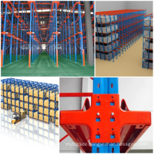 Nanjing Jracking Warehouse Storage Push Back Pallet Racking System